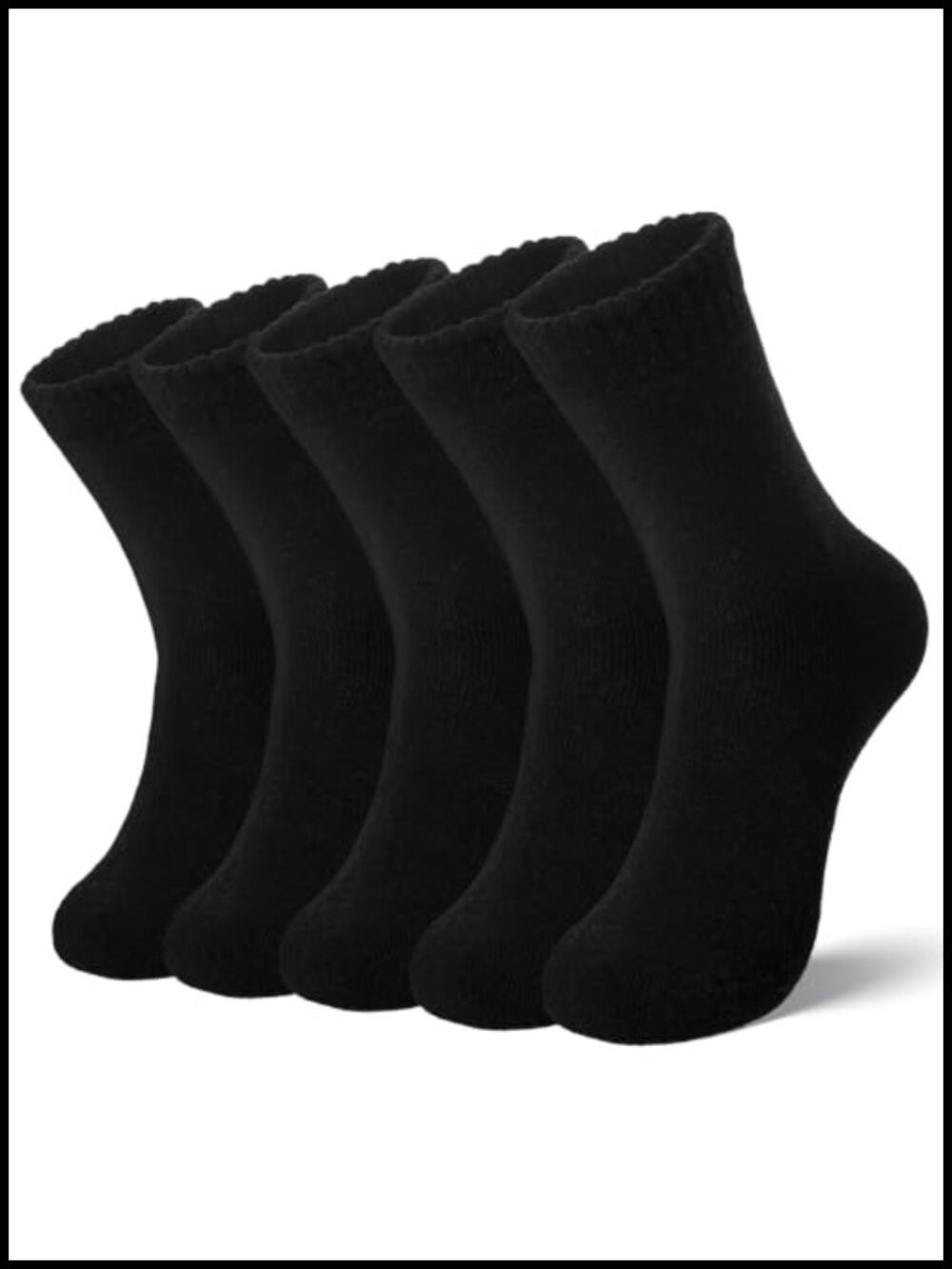 Merino Wool Blend Thermal Winter Socks Crew Thick Warm Boot Socks